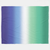 グラデーションゲイMLMプライドフラグ – カラフル MLMフラグ フリースブランケット (正面(横))