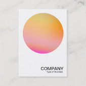 グラデーションサークルv2 02名刺 名刺 (正面)