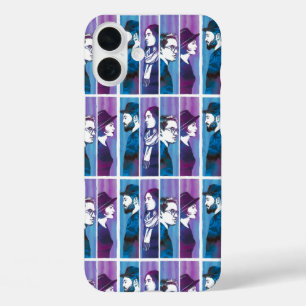 グラデーションシルエットカルテット iPhone 16 PLUSケース