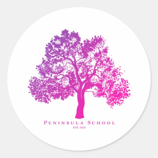 グラデーションシール ラウンドシール (正面)