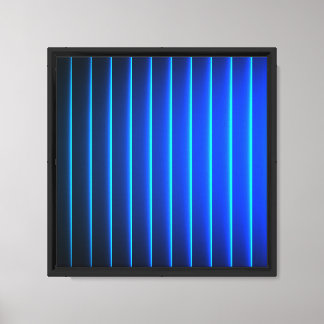 グラデーションストライプ壁掛けアート キャンバスプリント