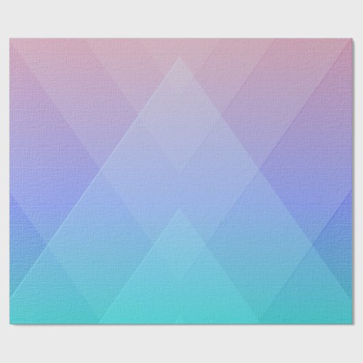 グラデーションテクスカラフルチャパターン ラッピングペーパー (フラット)