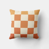 グラデーションテラ市松模様にコ市松模様にン クッション (裏面)