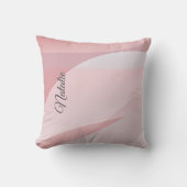 グラデーションパステル色のサンゴ名装飾用クッション クッション (正面)