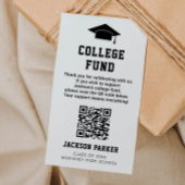 グラデーションパーティー大学基金QRコードカード 名刺