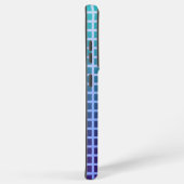 グラデーションピクセルグリッド SAMSUNG GALAXYケース (右側面)