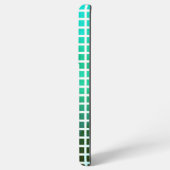 グラデーションピクセルグリッド SAMSUNG GALAXYケース (裏面横)