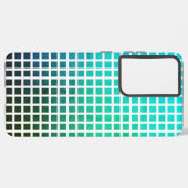 グラデーションピクセルグリッド SAMSUNG GALAXYケース (左側面)