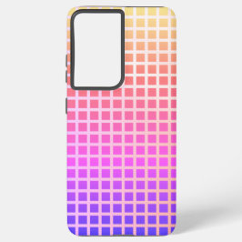 グラデーションピクセルグリッド SAMSUNG GALAXY S21 ULTRAケース