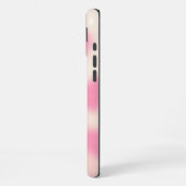 グラデーションピンクハート iPhoneケース (左側面)