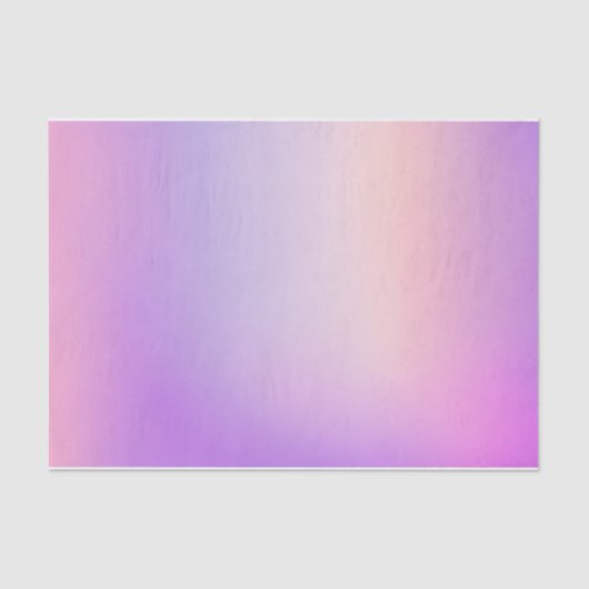 グラデーションピンク、紫、紫、紫、桃の色 薄葉紙 (正面)