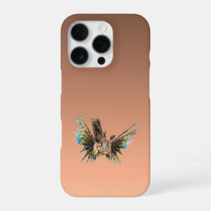 グラデーションピーチ - 薄い色から濃い色へ 季節のムード iPhone 16 PROケース