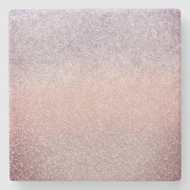グラデーションフェイクグリッタースパークリピンク ストーンコースター