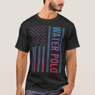 グラデーションフラグ水球 Tシャツ