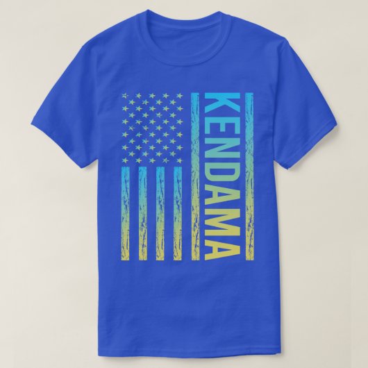 グラデーションフラグ02けん玉 Tシャツ (デザイン正面)