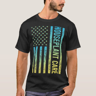 グラデーションフラグ02ハウスプラントハウスプラントインプラント Tシャツ