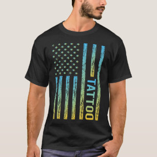 グラデーションフラグ02 Tattoo Tattoos Tシャツ