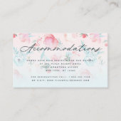 グラデーションフランスの庭フローラ結婚宿泊施設 エンクロージャーカード (正面)