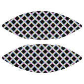 グラデーションフレームを持つ黒い対称ダイヤモンド アメリカンフットボール (パネル)