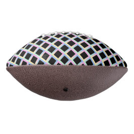 グラデーションフレームを持つ黒い対称ダイヤモンド アメリカンフットボール