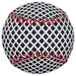 グラデーションフレームを持つ黒い対称ダイヤモンド ソフトボール