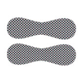 グラデーションフレームを持つ黒い対称ダイヤモンド 野球ボール (パネル)