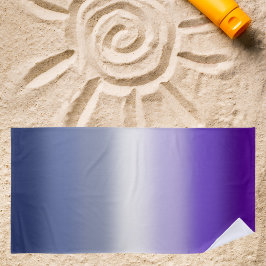 グラデーションブッチレズビアンプライドフラグ – ブッチフラグ ビーチタオル