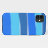 グラデーションブルーiPhoneケース Case-Mate iPhoneケース (裏面(横))
