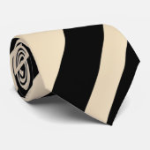 グラデーションベージュ数々の斜ストライプ線 ネクタイ (ロール)