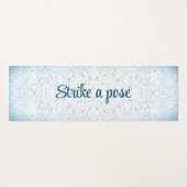 グラデーションマンダラブロック ヨガマット (裏面(横))