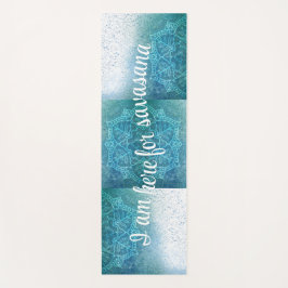 グラデーションマンダラブロック ヨガマット