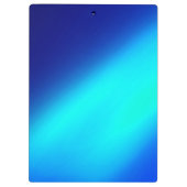 グラデーションムーンライトダブルストライプターコイズ クリップボード (裏面)