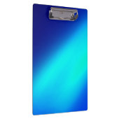 グラデーションムーンライトダブルストライプターコイズ クリップボード (右)