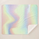 グラデーションメッシュの背景モダンスタイル。カラフル シェルパブランケット (正面(横))