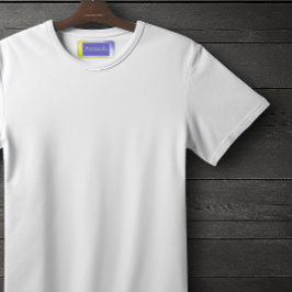 グラデーションライムグリーンの紫色の名前 ラベル