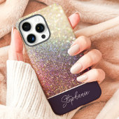 グラデーションラメ オーダーネーム Case-Mate iPhoneケース