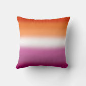 グラデーションレズプライドフラグ – Lesbianフラグ クッション (裏面)