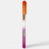 グラデーションレズプライドフラグ – Lesbianフラグ Case-Mate iPhoneケース (裏面 / 右)