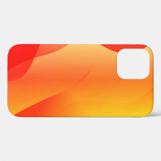 グラデーション付きの幾何学ぼやけ波形 Case-Mate iPhoneケース (裏面 (横))