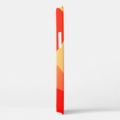 グラデーション付きの幾何学ぼやけ波形 Case-Mate iPhoneケース (裏面 / 右)