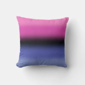 グラデーション全視覚プライドフラグ – 全視覚フラグ クッション (正面)