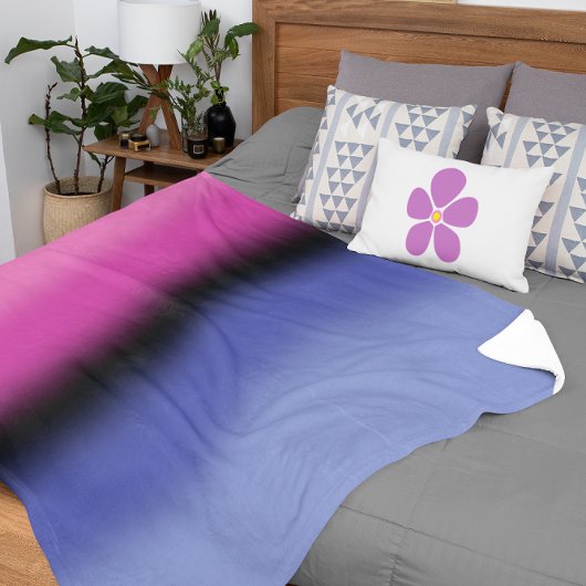 グラデーション全視覚プライドフラグ – 全視覚フラグ シェルパブランケット