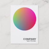 グラデーション円v2 07 名刺 (正面)
