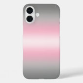 グラデーション半可プライドフラグ – Demigirlフラグ Case-Mate iPhoneケース (裏面)