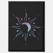 グラデーション太陽 マグネット (正面)