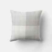 グラデーション市松模様にブロック白いグレーのトーン装飾用クッション クッション (裏面)