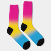 グラデーション性汎性プライド ソックス (右)