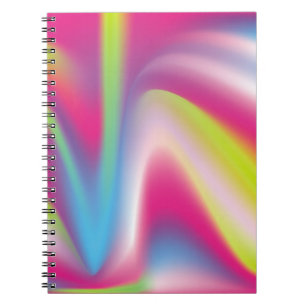 グラデーション数々のカラーの背景の抽象、アート、バック ノートブック