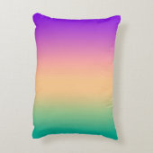 グラデーション数々の色 アクセントクッション (裏面(縦))