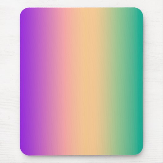 グラデーション数々の色 マウスパッド (正面)